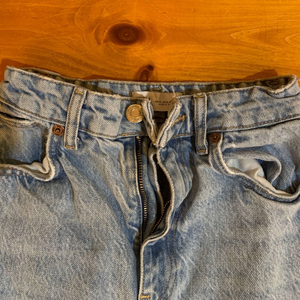 zara straight leg jeans
